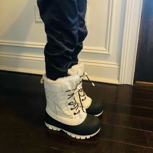 Thermolite Target Zip-up Winter Boots for Snow, Size 1